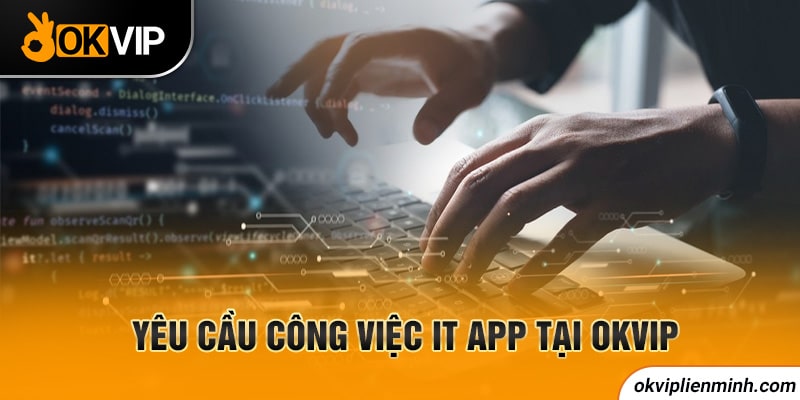 Yêu cầu công việc IT APP tại OKVIP