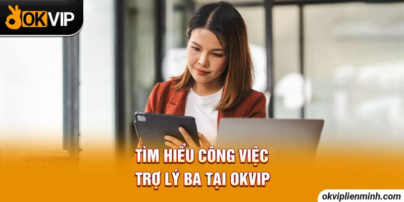 Tìm hiểu công việc trợ lý BA tại OKVIP