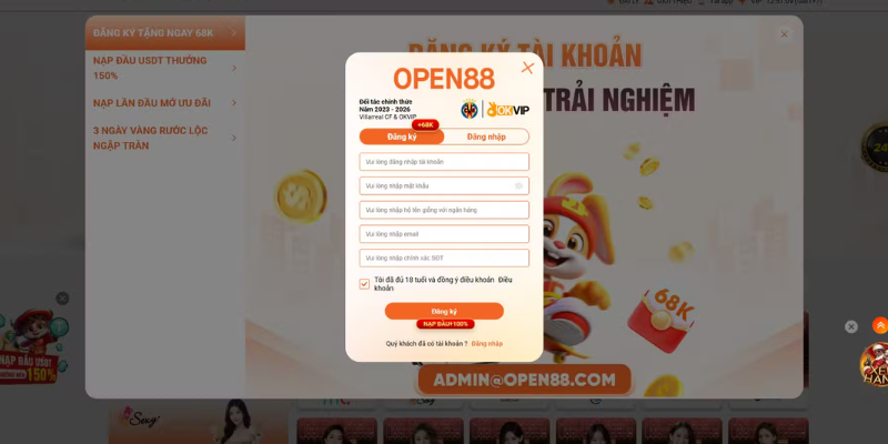 open88 thành viên mới của liên minh OKVIP